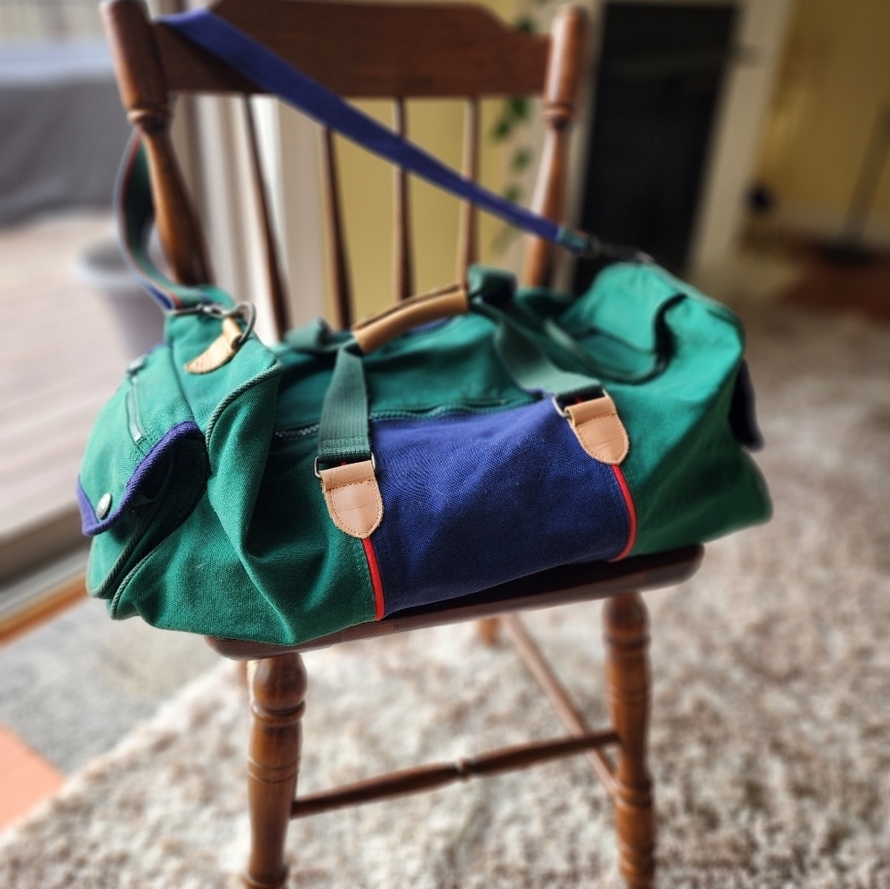 Vintage Alexander Julian Large Duffle Bag - Picture 6 of 8